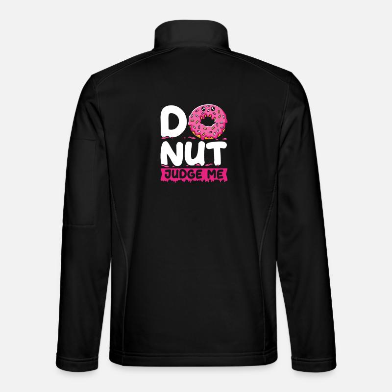 Donut fast food - Unisex Softshell Jacket - black