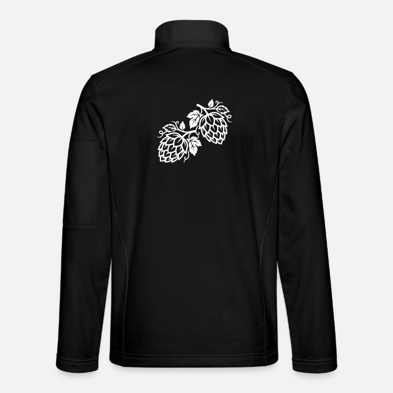 Hops Symbol Brewery - Unisex Softshell Jacket - black