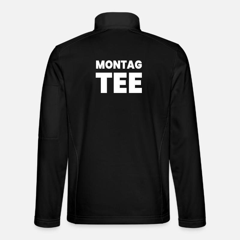 Tee - Unisex Softshelljacke - Schwarz