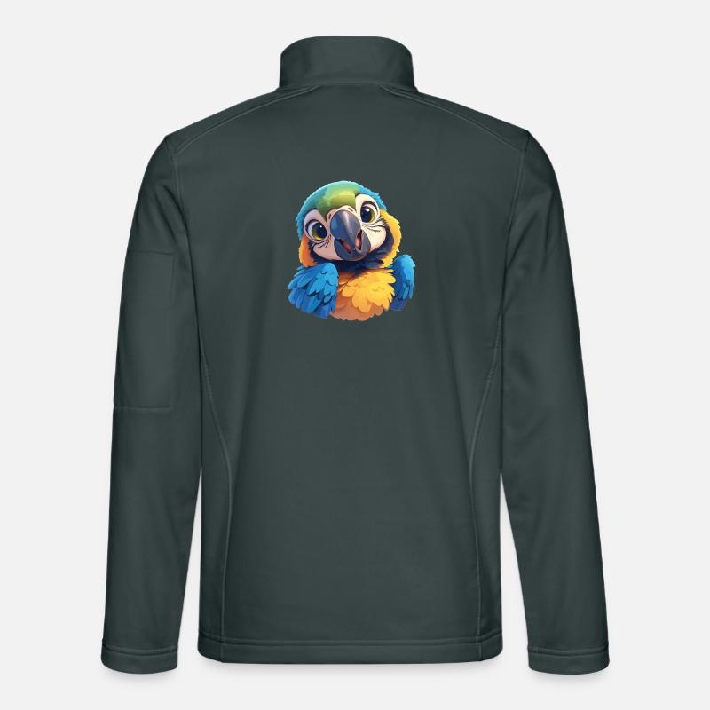 Macaw's Era Unisex Softshell Jacket
