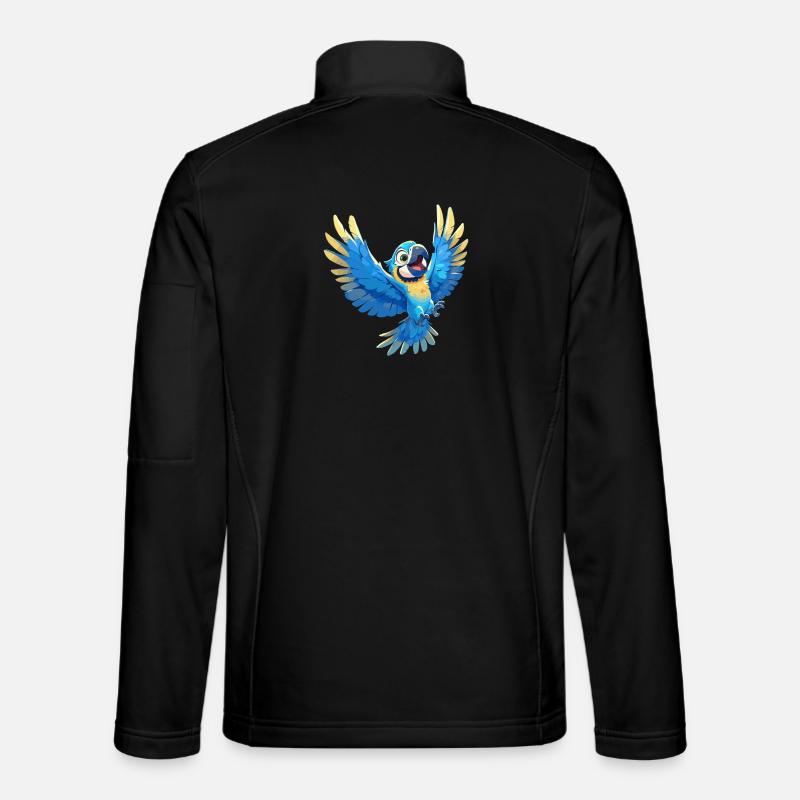 L'era dell'ara - Giacca softshell unisex - nero