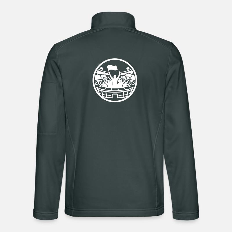 Supporters du stade Veste en tissu softshell Unisexe