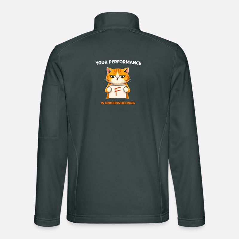Underwhelming Cat Performance Unisex Softshell Jacket