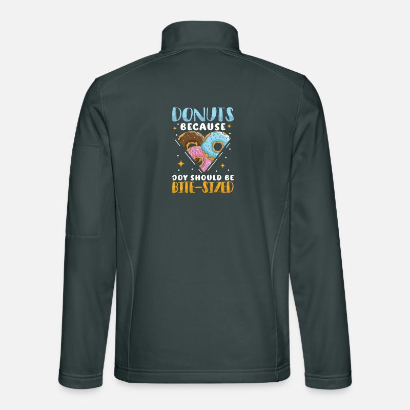 Restauration rapide en donuts Veste en tissu softshell Unisexe
