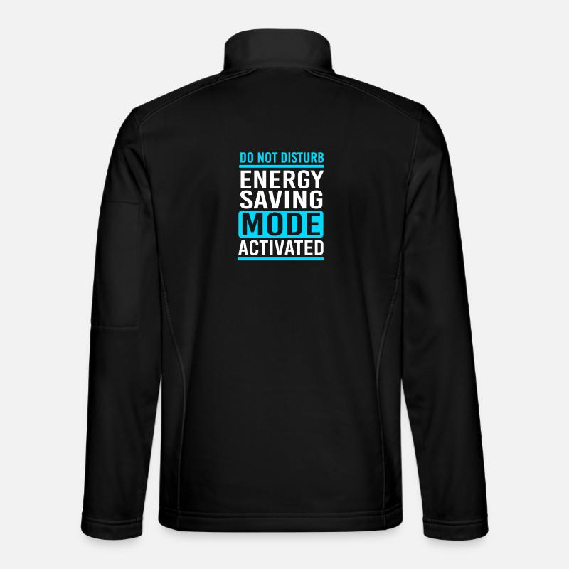 lazy procrastination lazy laziness - Unisex Softshell Jacket - black