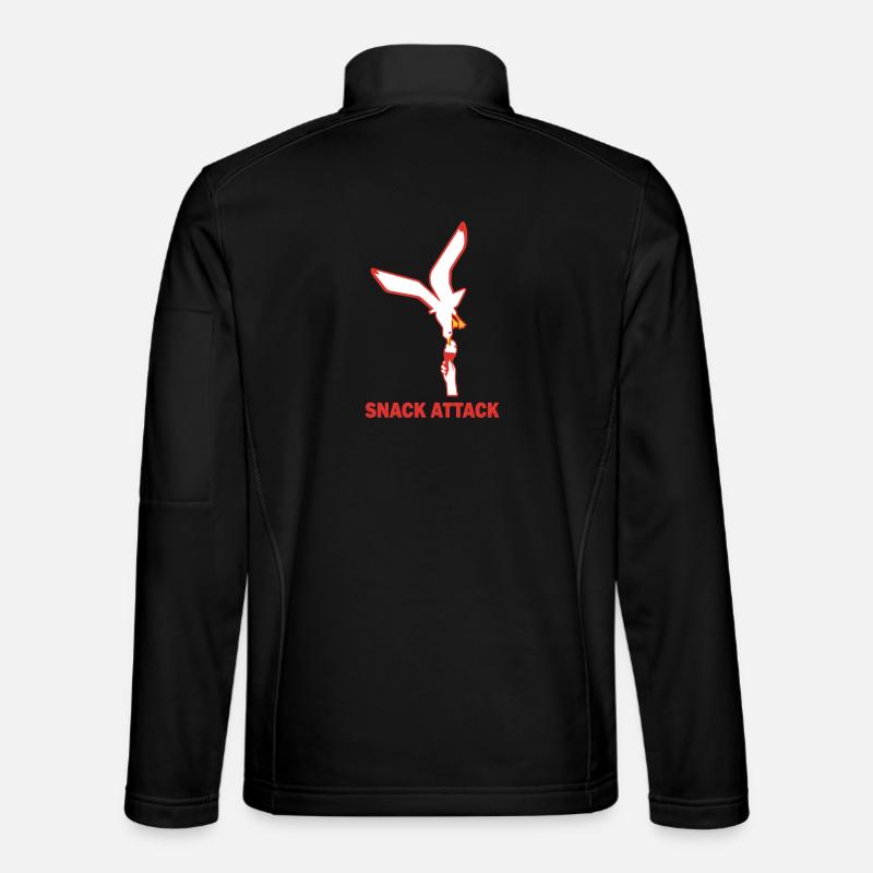 Snack Attack Möwe Eis Unisex Softshelljacke