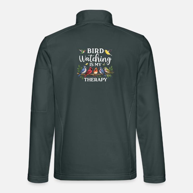 Observation des oiseaux Ornithologue Nerd Veste en tissu softshell Unisexe