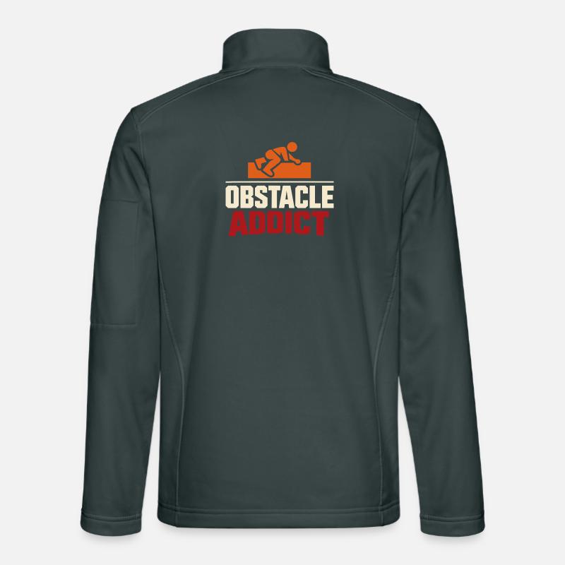 Parcours d’obstacles Course d’obstacles OCR Veste en tissu softshell Unisexe