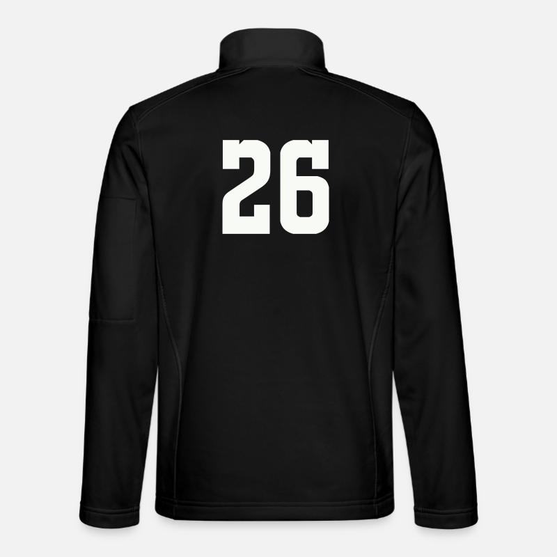 26 - Unisex Softshelljacke - Schwarz
