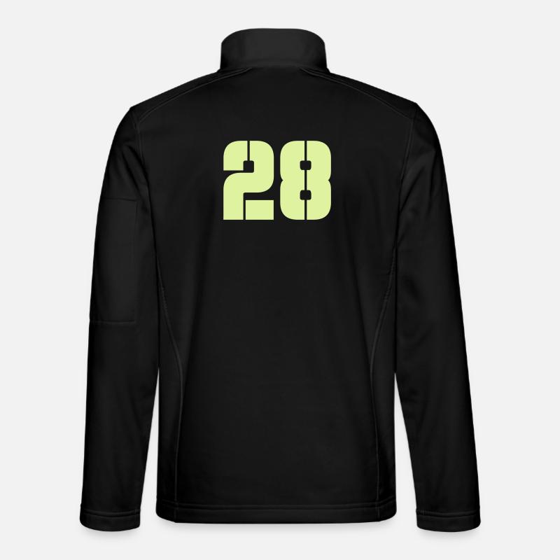 28 - Unisex Softshell Jacket - black