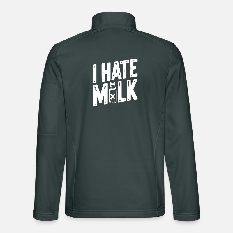 Ich hasse Milch Unisex Softshelljacke