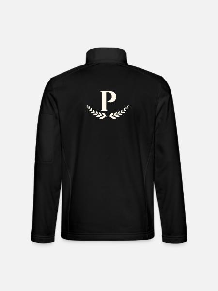 P - Veste en tissu softshell Unisexe - noir