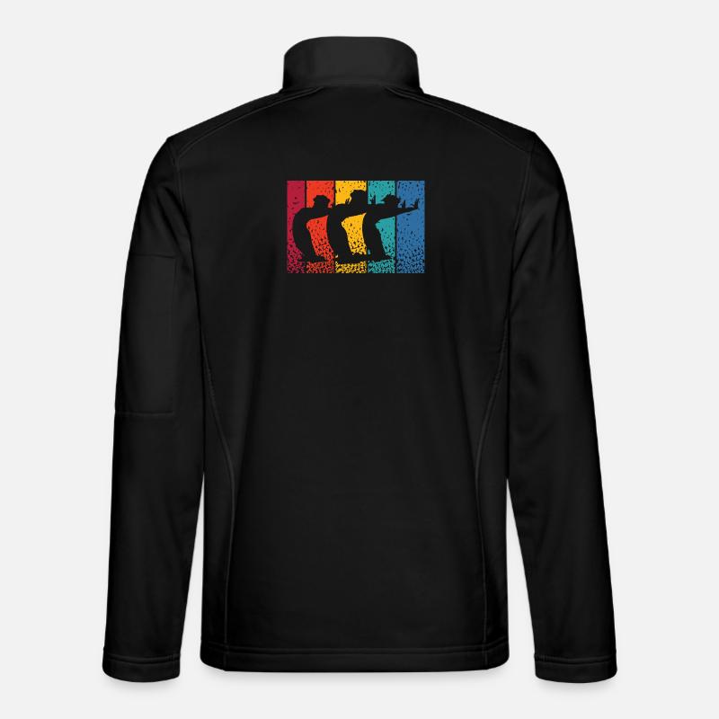 Artistic Swim Team Synchronized Swimming - Unisex Softshell Jacket - black