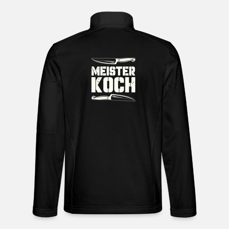 meister_koch- - Unisex Softshell Jacket - black