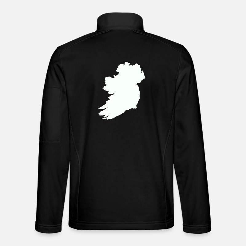 irland_country - Unisex Softshell Jacket - black