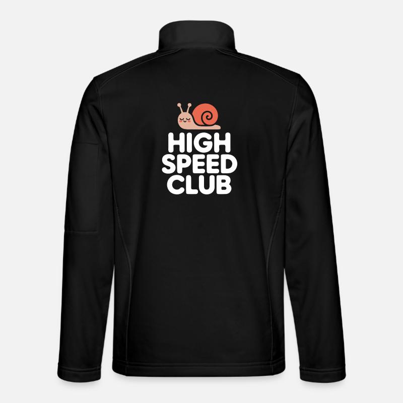 High Speed Screw - Unisex Softshell Jacket - black