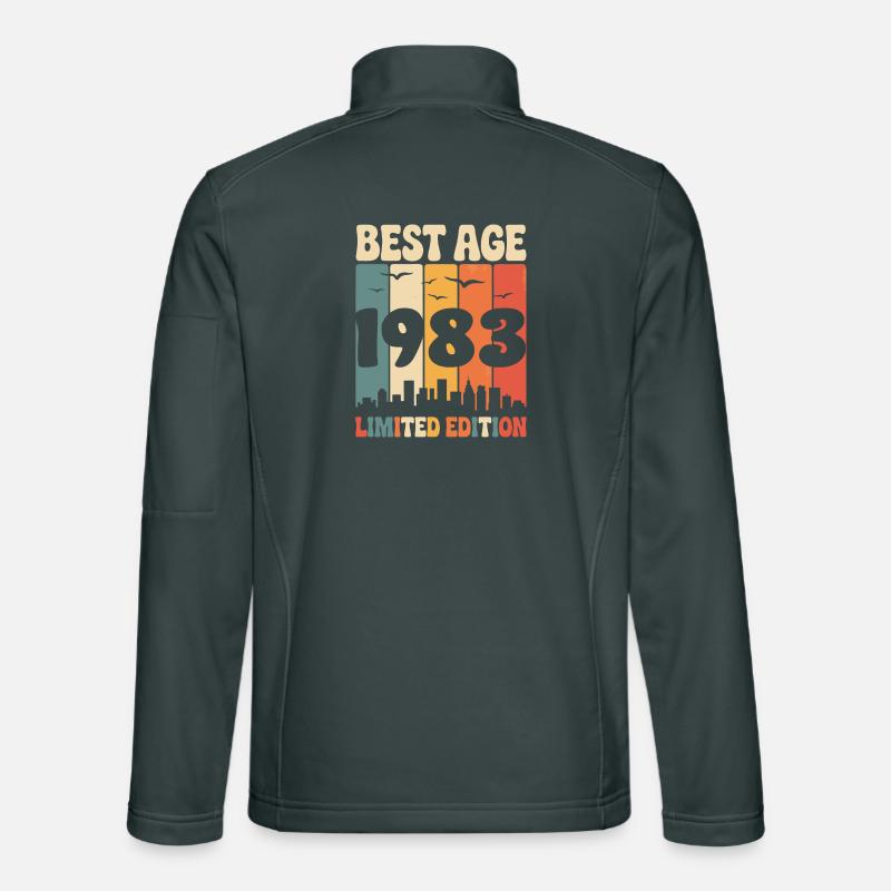 Born in 1983 Unisex Softshell Jacket