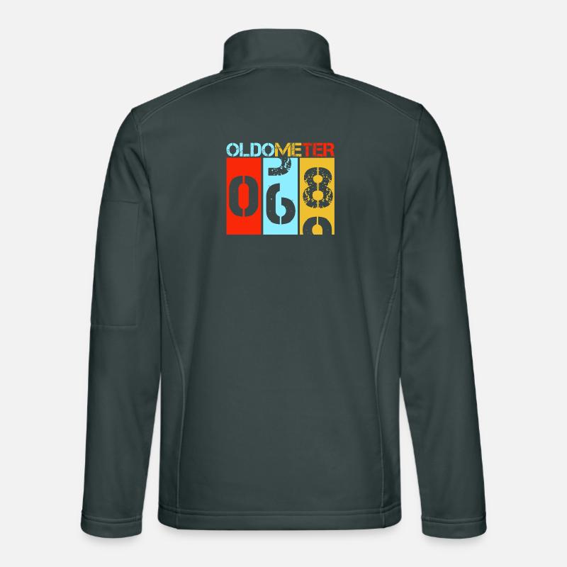 Jalon du 69e anniversaire de l’Oldometer 68 Retro Veste en tissu softshell Unisexe