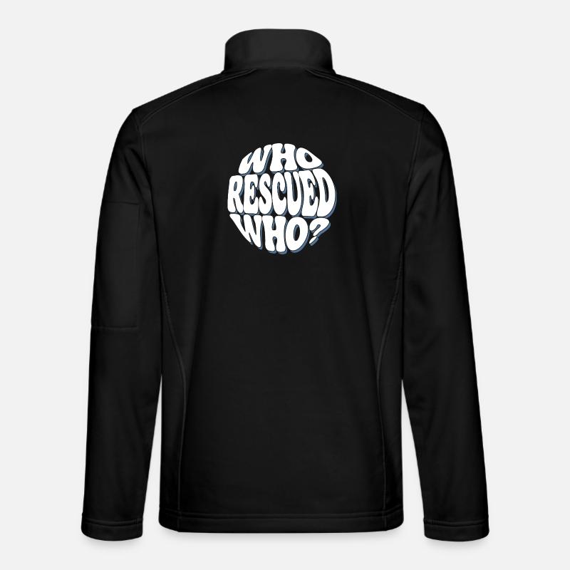 Who Recalled Who? - Unisex Softshell Jacket - black