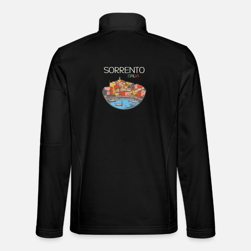 Sorrento - Unisex Softshelljacke - Schwarz