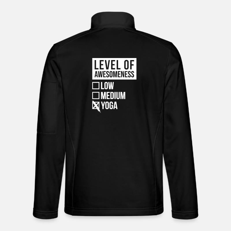 Joga - Unisex Softshelljacke - Schwarz
