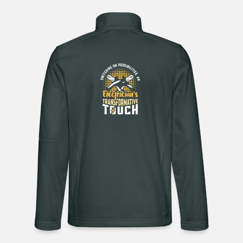 Electrician, Electronics Technician, Electrician Unisex Softshell Jacket