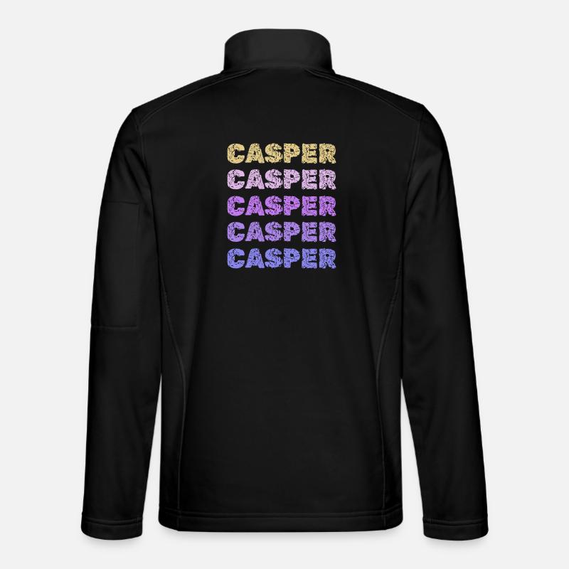 Casper - Unisex Softshelljacke - Schwarz