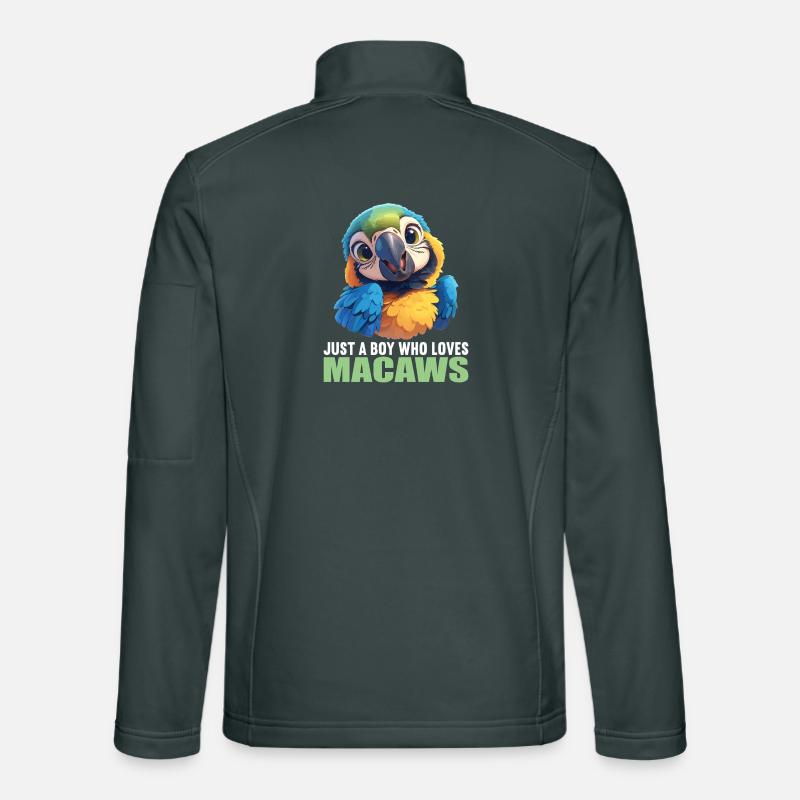 Macaw's Era Unisex Softshell Jacket