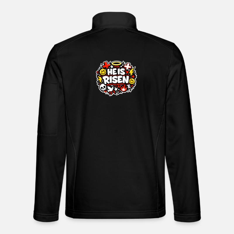 he is risen Unisex Softshelljacke