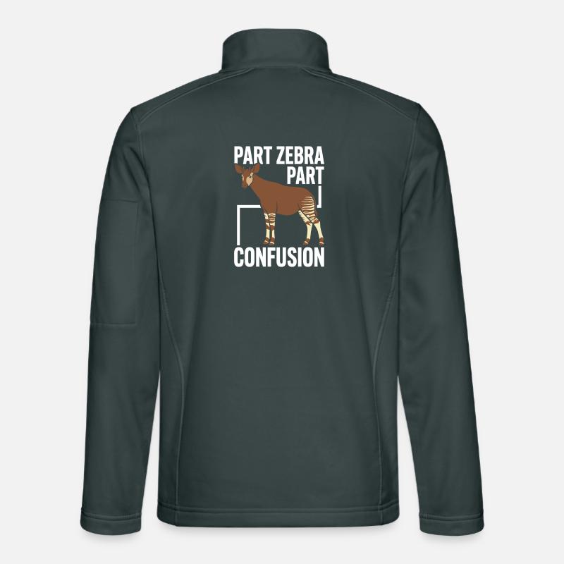 Okapi-liebhaber Okapi-tier Seltene Tierweltliebe Unisex Softshelljacke