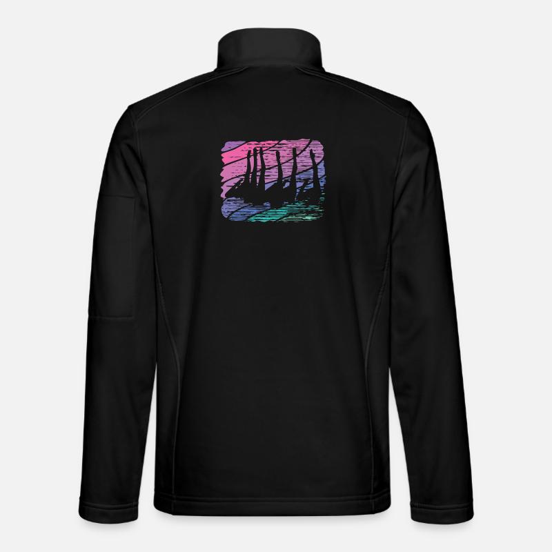 Artistic Swim Team Synchronschwimmen - Unisex Softshelljacke - Schwarz