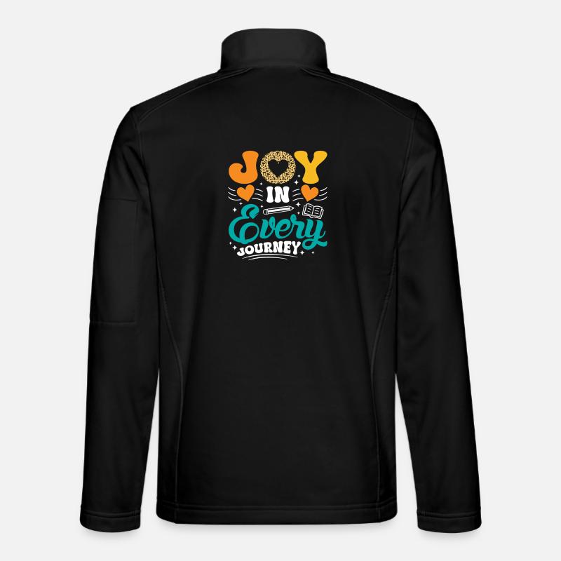 Gifts for ESE Teachers - Unisex Softshell Jacket - black