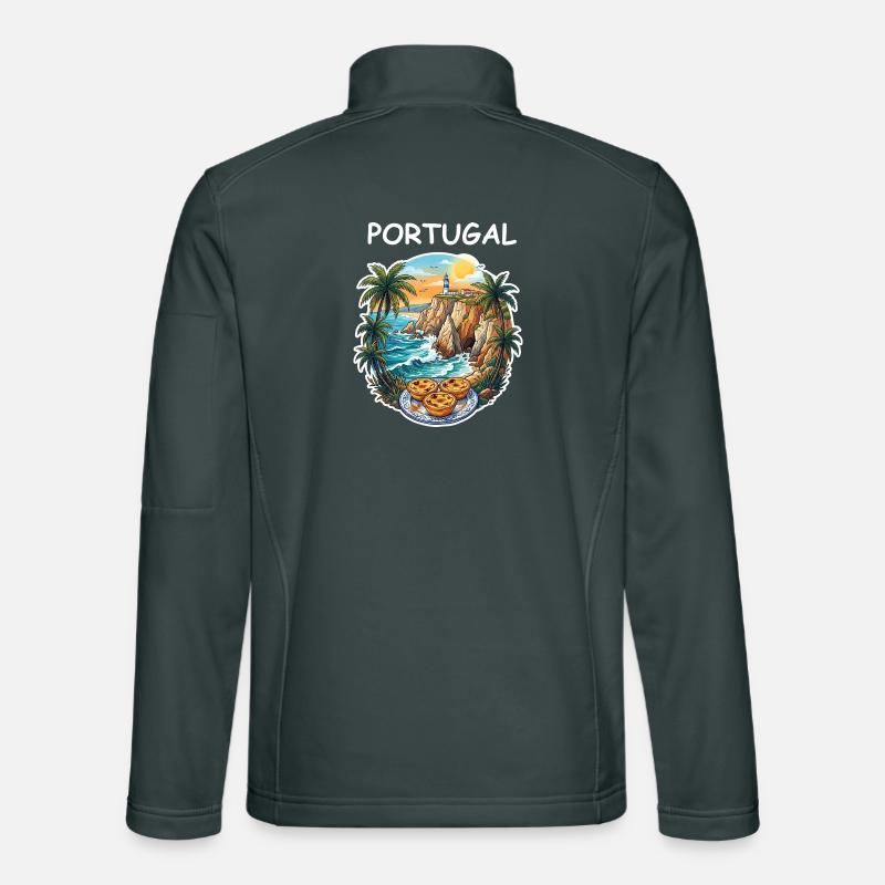 Portugal Cliffs Unisex Softshell Jacket