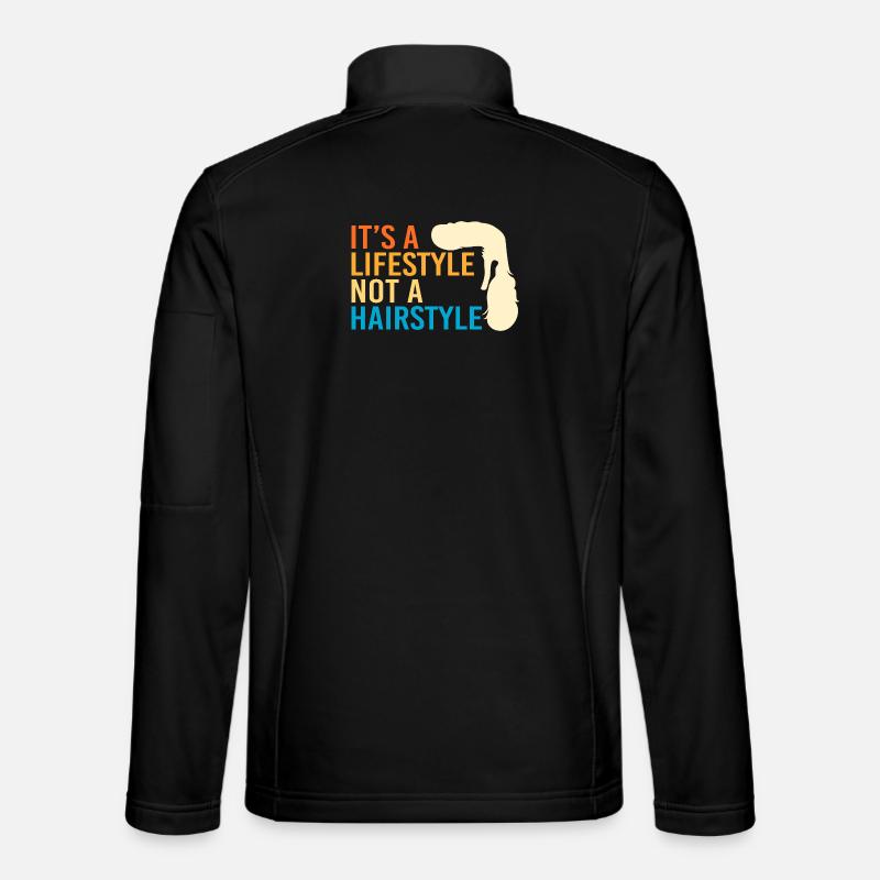 Mullet Haircut Mullet Unisex Softshell Jacket