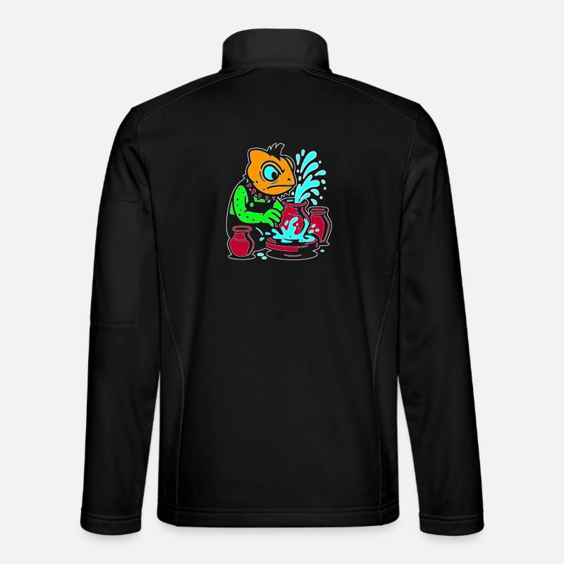 Maître Artisan Caméléon - Veste en tissu softshell Unisexe - noir