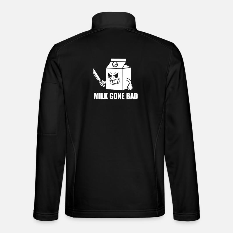 Cartone animato di Milk Rotten Rage - Giacca softshell unisex - nero