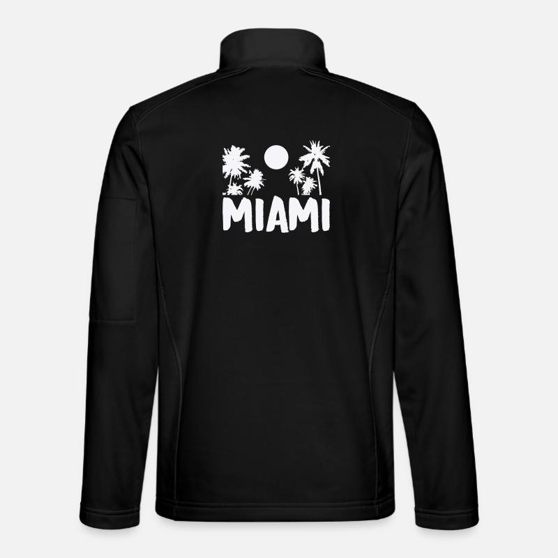 miami- - Unisex Softshelljacke - Schwarz