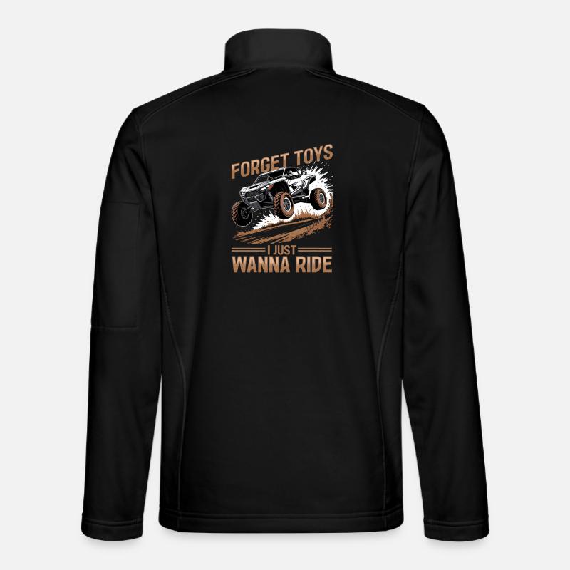 UTV Off Road Boy Men 4 Wheeler Side by side Unisex Softshell Jacket