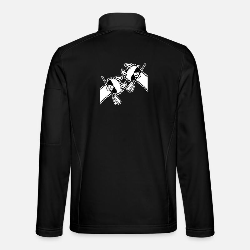 Due Llamas Fighi Squadre di Dart Maul - Giacca softshell unisex - nero