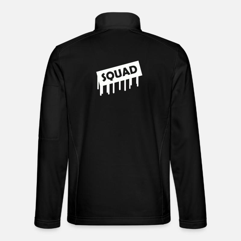 Squad - Unisex Softshell Jacket - black