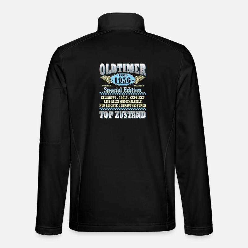 Oldtimer 1956 Special Edition - Unisex Softshelljacke - Schwarz
