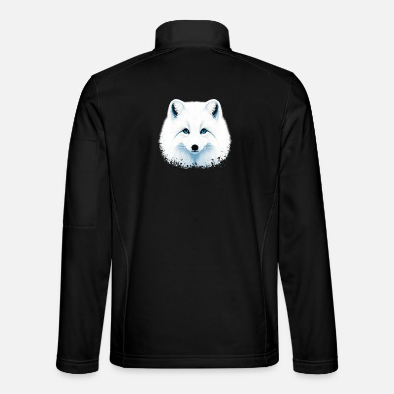 Arctic fox - Unisex Softshell Jacket - black