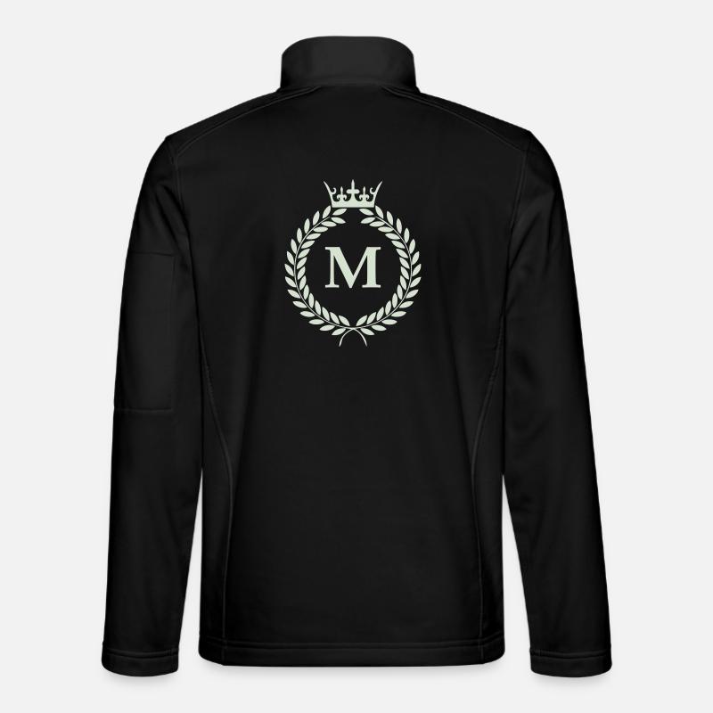 M_wappen- - Unisex Softshell Jacket - black