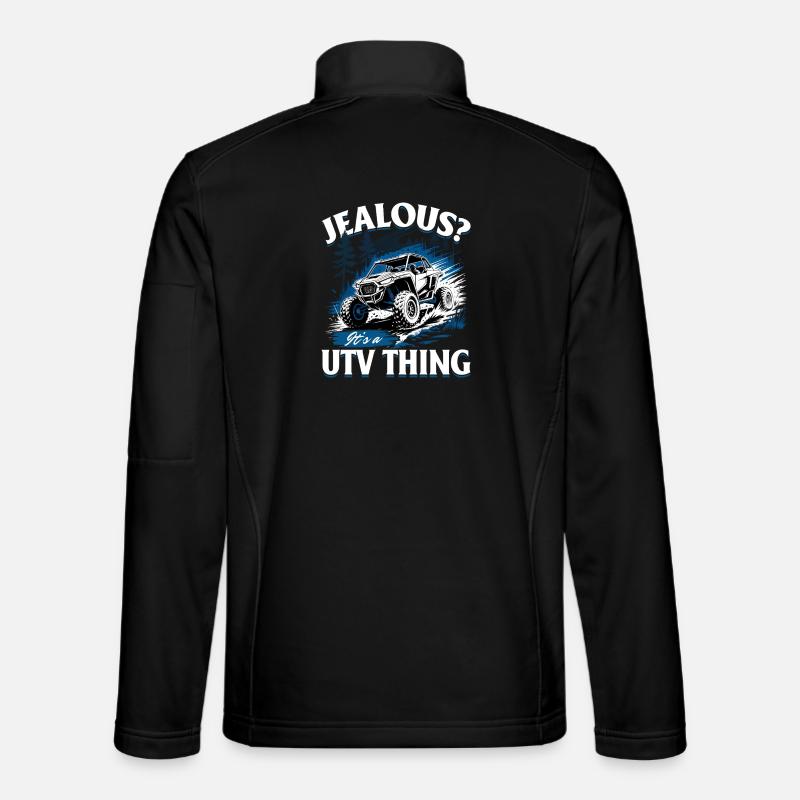 UTV Off Road 4 Wheeler Side by side Unisex Softshell Jacket