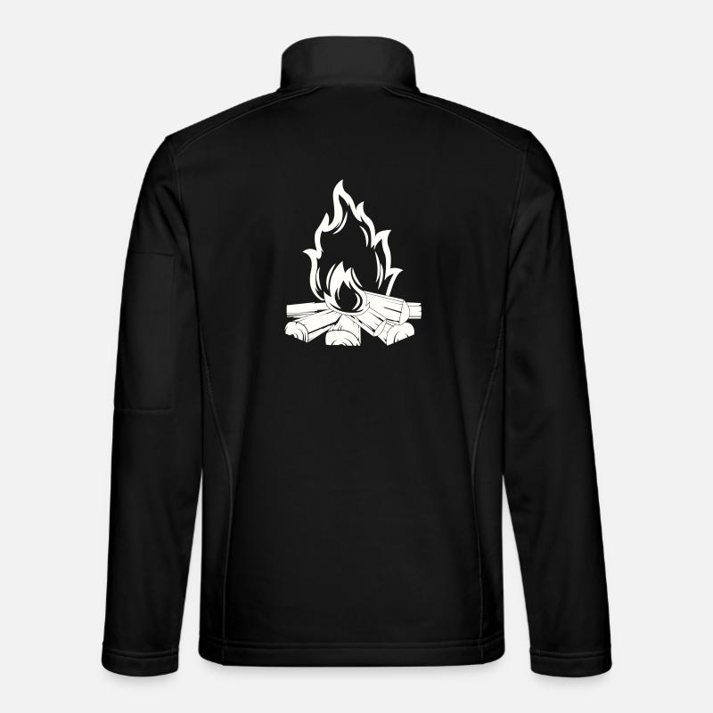 Campfire - Unisex Softshell Jacket - black