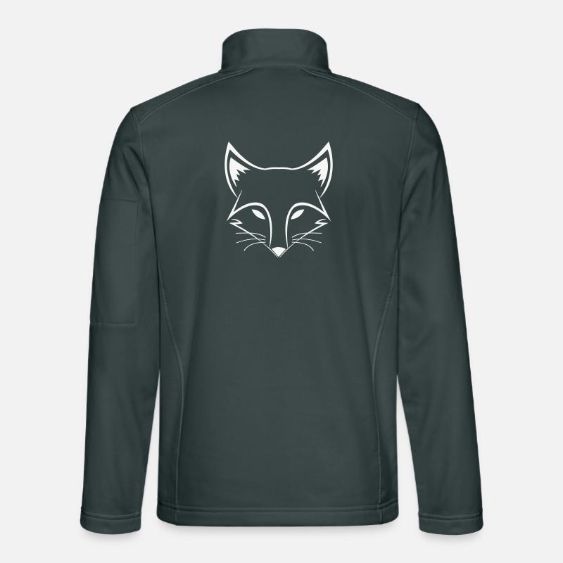 Fuchs Line Head Unisex Softshell Jacket