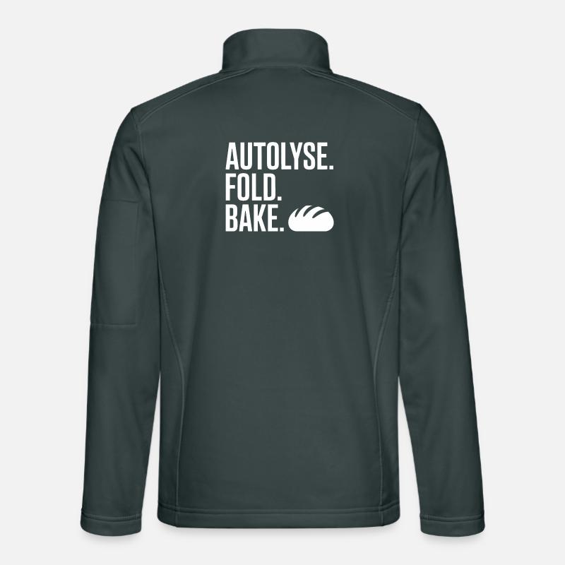 Autolyse Fold Bake Typografie Unisex Softshelljacke