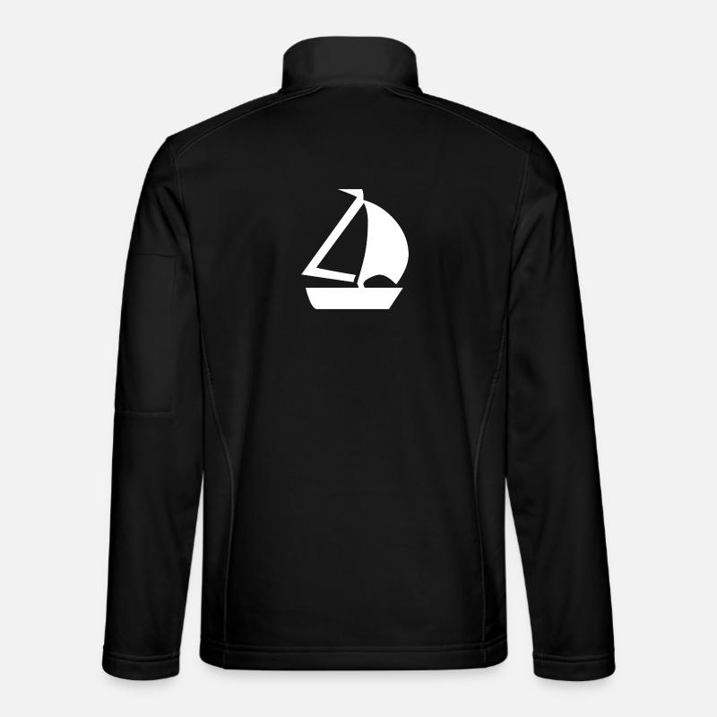 Segeln - Unisex Softshelljacke - Schwarz
