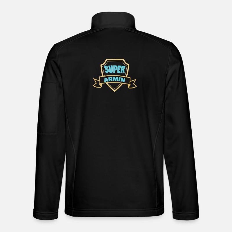 Super Armin Schild-Badge Unisex Softshelljacke