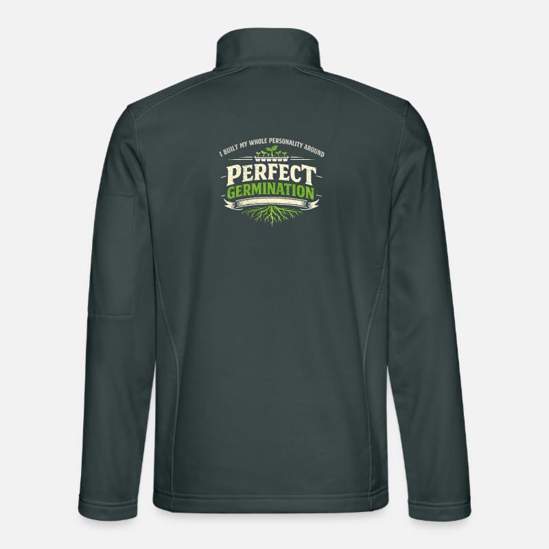 Perfekte Keimung | Microgreens Anzucht Unisex Softshelljacke